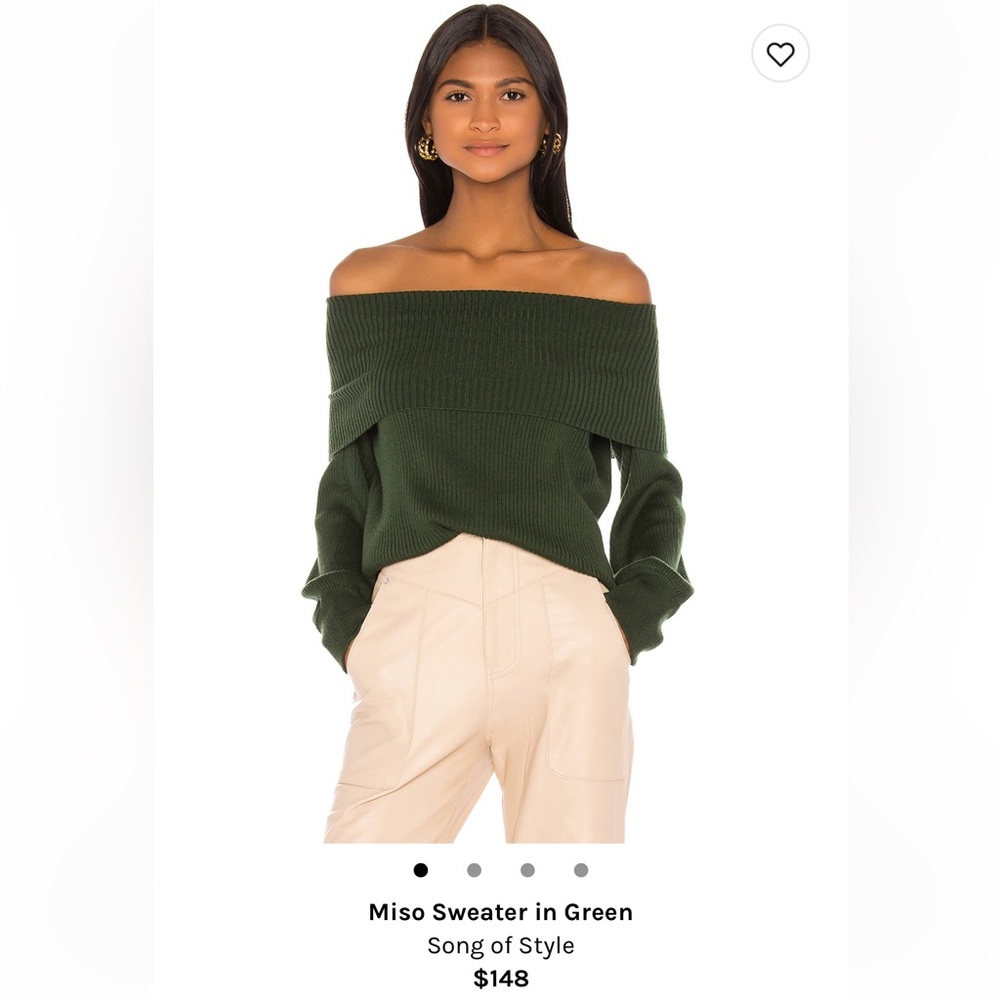 Revolve Song of Style Off Shoulder Sweater